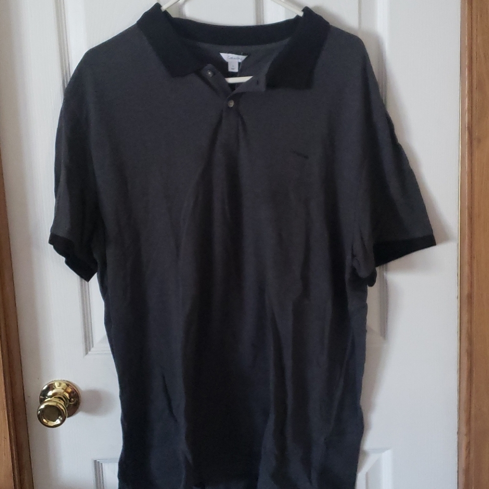 CK grey polo